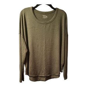 Time and Tru Long Sleeve Hacci T-shirt